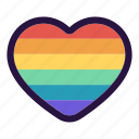 lgbt, pride, love, heart, rainbow