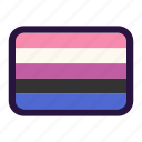 lgbt, flag, genderfluid