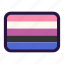 lgbt, flag, genderfluid 