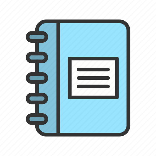 Diary, address book, journal, notebook, index book, notepad, learning icon - Download on Iconfinder