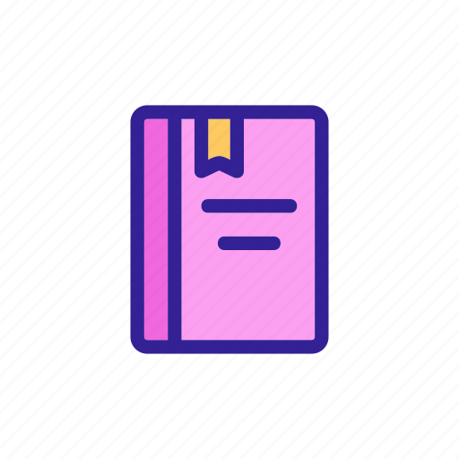 Book, computer, contour, education, laptop, notebook, school icon - Download on Iconfinder
