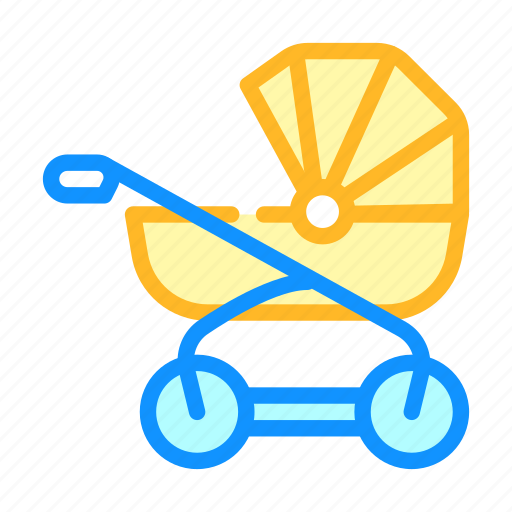 Baby, stroller, life, cycle, people, child icon - Download on Iconfinder