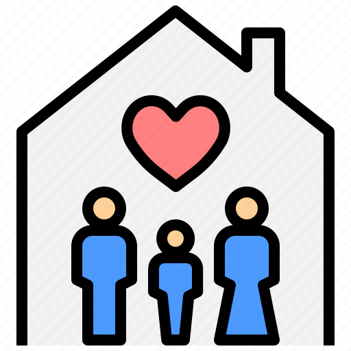 Family, love, happiness, relationship, insurance, home icon - Download on Iconfinder
