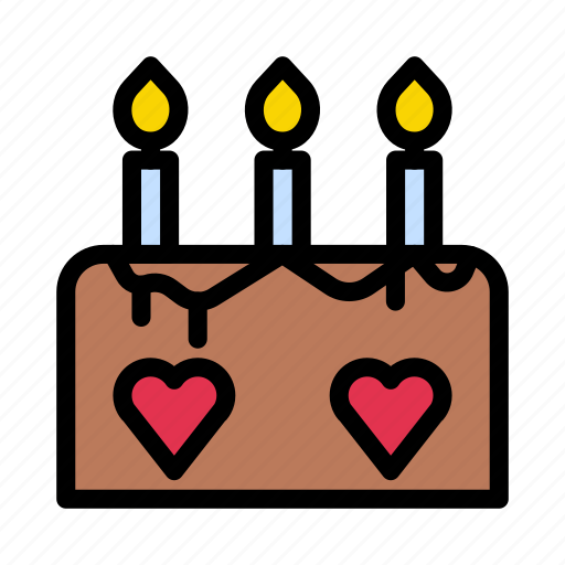Cake, candle, delicious, food, sweets icon - Download on Iconfinder