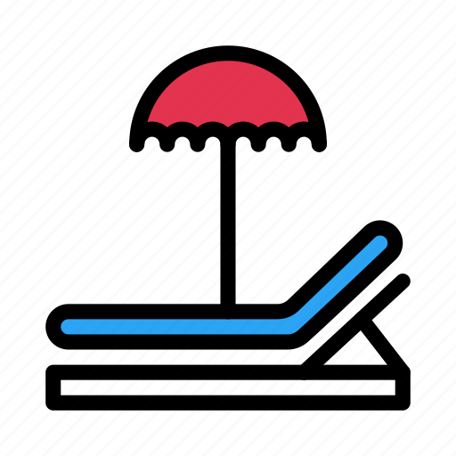 Umbrella, beach, deck, summer, lifestyle icon - Download on Iconfinder