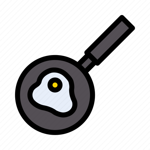 Food, frying, breakfast, omelette, egg icon - Download on Iconfinder
