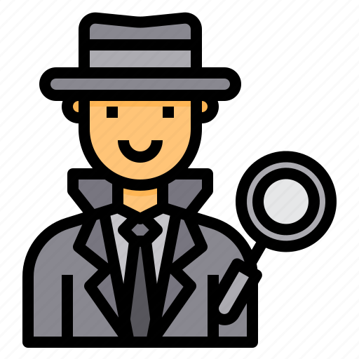 Agent, avatar, detective, investigator, spy icon - Download on Iconfinder