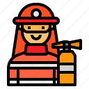 avatar, firefighter, jobs, man, user 