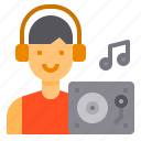 avatar, boy, dj, headphone, musicial 