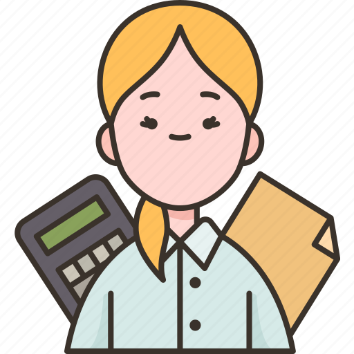 Accountant, audit, financial, consultant, secretary icon - Download on Iconfinder