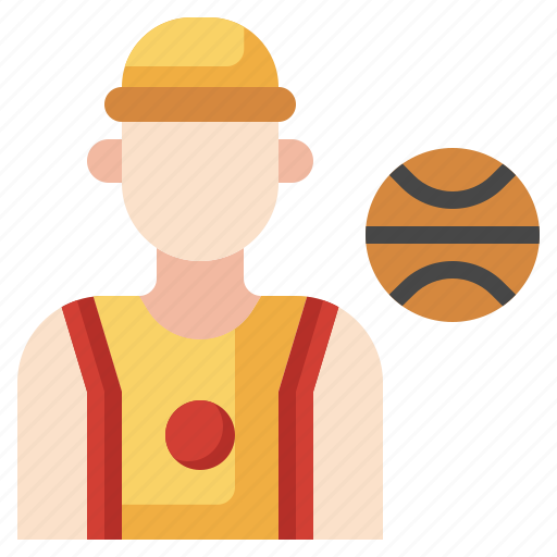 Basketball, player, sports, competition, professions, jobs icon - Download on Iconfinder