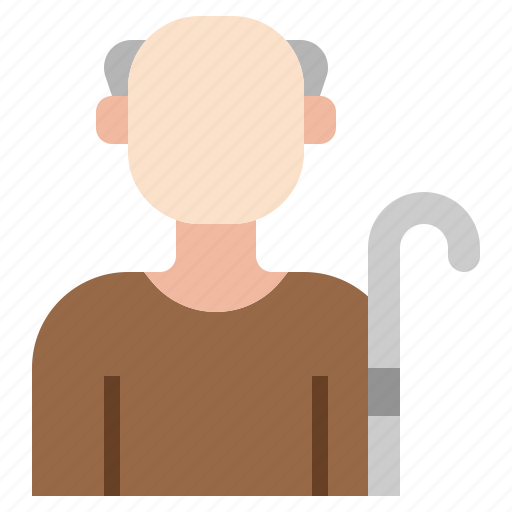 Pensioner, old, man, professions, occupation, job icon - Download on Iconfinder