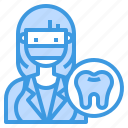avatar, dentist, healthcare, woman, worker 