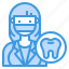 avatar, dentist, healthcare, woman, worker 