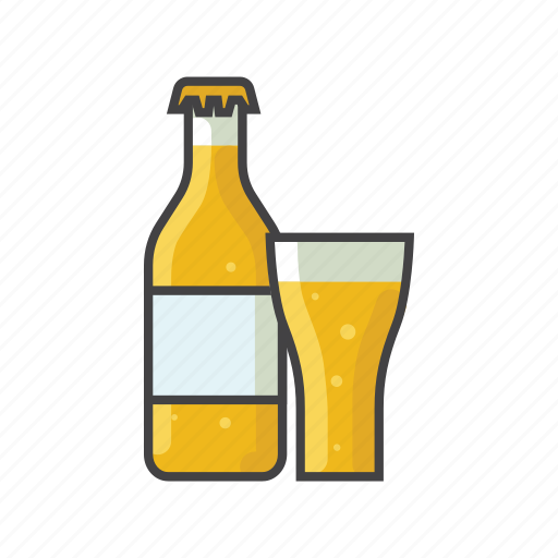 Alcohol, beer, beverage, bottle, drink, label icon - Download on Iconfinder