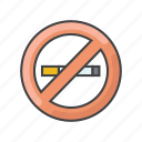 banned, cigarette, no, smoking, stop, warning