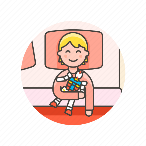 Bedtime, lifestyle, girl, robot, sleep, woman, pajamas icon - Download on Iconfinder