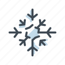 snow, snowflake