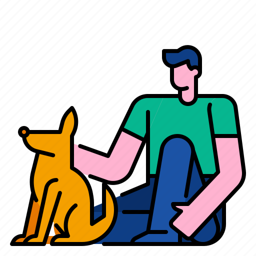 Animal, dog, friendship, lifestyle, pet, puppy icon - Download on Iconfinder