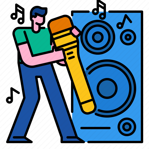 Entertainment, microphone, music, musical, singing, song icon - Download on Iconfinder