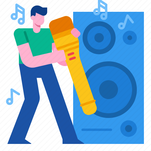 Entertainment, microphone, music, musical, singing, song icon - Download on Iconfinder