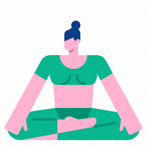 Exercise, healthy, meditation, relax, workout, yoga icon - Download on Iconfinder