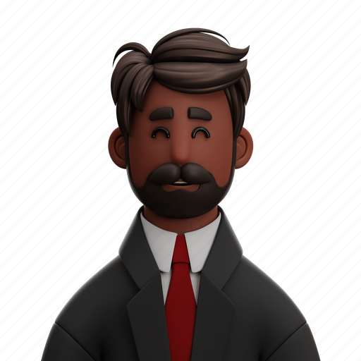 Business, man, job, profession, finance, office, occupation 3D illustration - Download on Iconfinder