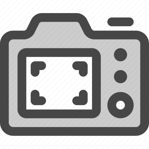 Buttons, camera, digital, image, photo, photography, screen icon - Download on Iconfinder