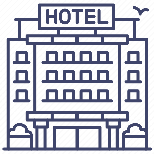 Hotel, resort, building, travel icon - Download on Iconfinder