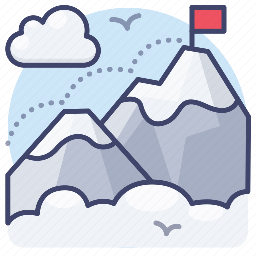 Mountain, climb, hiking, climbing icon - Download on Iconfinder