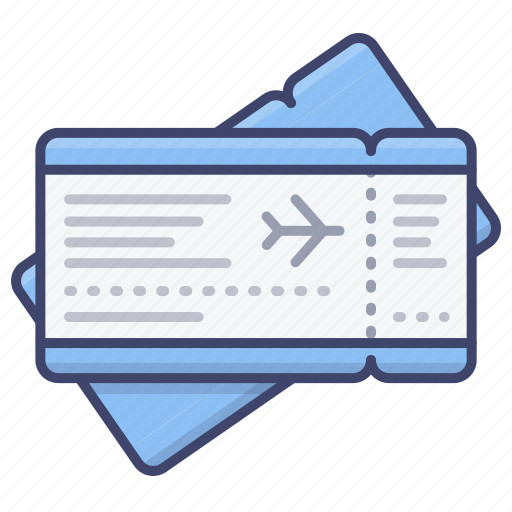 Plane, ticket, pass, flight icon - Download on Iconfinder