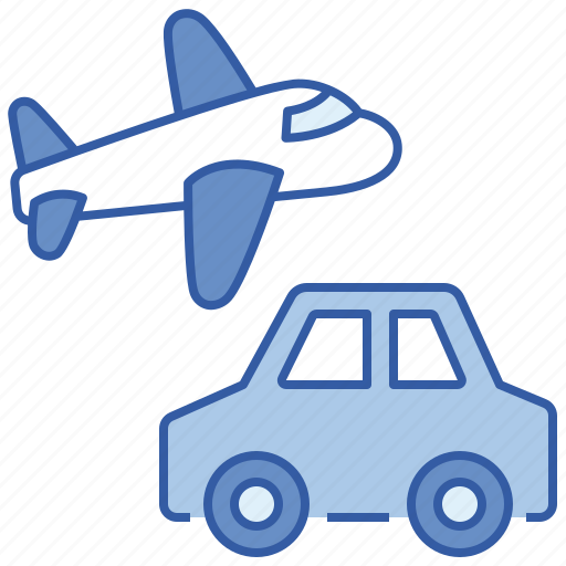 Airplane, car, transportation, travel icon - Download on Iconfinder