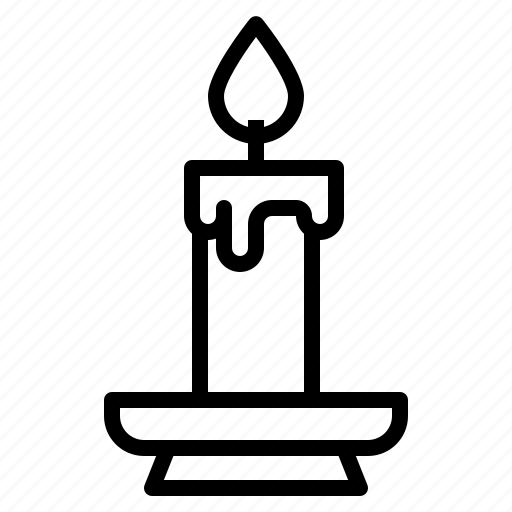 Bulb, candle, fire, light, lighter icon - Download on Iconfinder