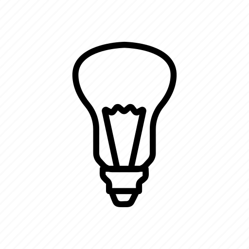 Bulb, contour, electricity, idea, light icon - Download on Iconfinder