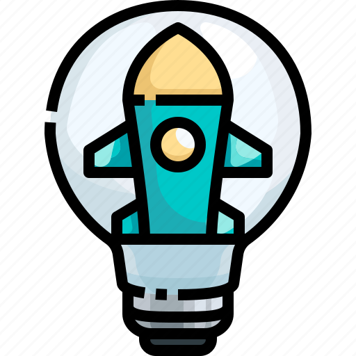 Business, idea, innovation, launch, marketing, rocket, start icon - Download on Iconfinder