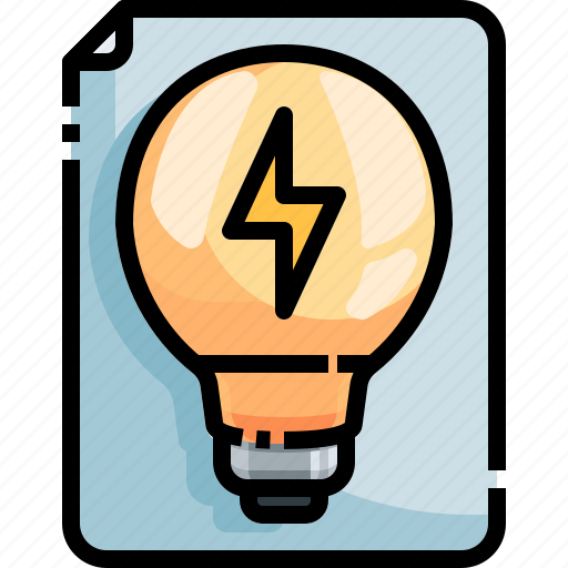 Bulb, electricity, electronics, energy, idea, invention, light icon - Download on Iconfinder
