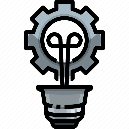 Bulb, electricity, electronics, idea, illumination, invention, light icon - Download on Iconfinder
