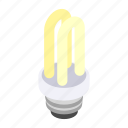 bulb, electric, energy, idea, isometric, power, technology