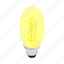 bulb, concept, electricity, energy, idea, isometric, light 