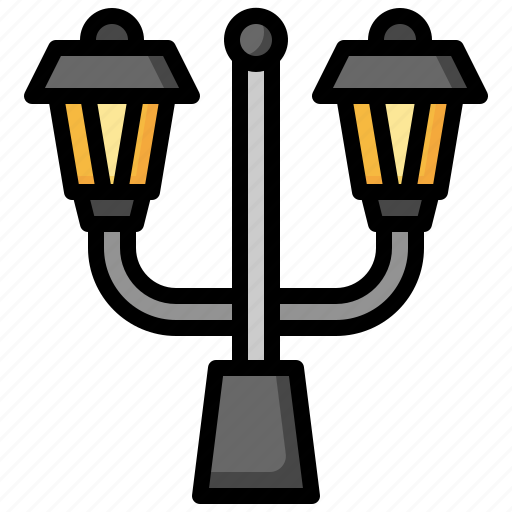 Street, light, lamp, post, lights, illumination, bulb icon - Download on Iconfinder