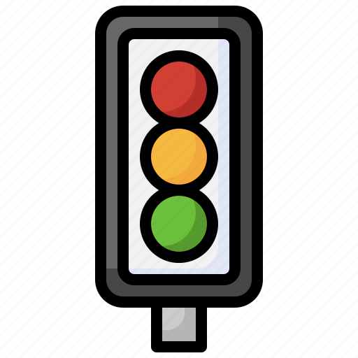 Traffic, light, stop, lights, road, sign, architecture icon - Download on Iconfinder