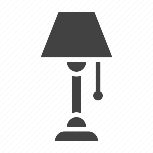 Interior, lamp, light, table icon - Download on Iconfinder