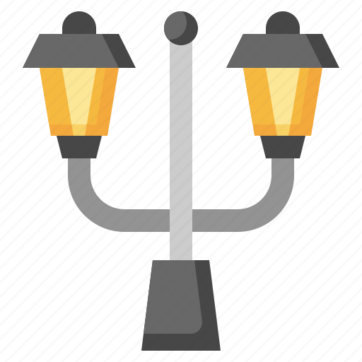 Street, light, lamp, post, lights, illumination, bulb icon - Download on Iconfinder