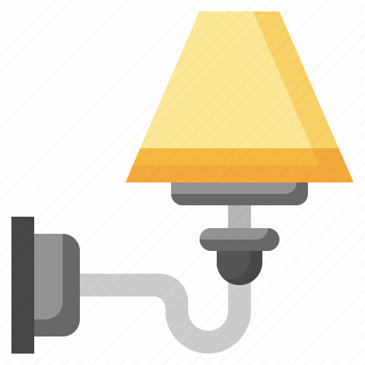 Wall, lamp, furniture, household, electric, electronic, light icon - Download on Iconfinder