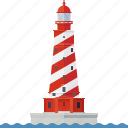 beacon, building, lake michigan, lighthouse, nautical, safety, white shoal lighthouse 