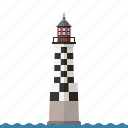 beacon, building, lighthouse, nautical, north sea, perdrix lighthouse, safety