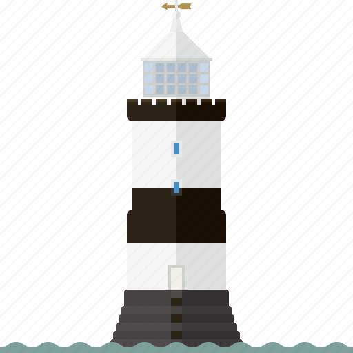 Beacon, irish sea, landmark, lighthouse, nautical, penmon point, wales icon - Download on Iconfinder