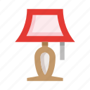 nightlight, lampshade, night, bedside, lamp