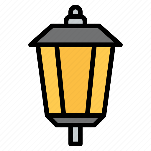 Street, lamp, post, urban, light, bulb, electricity icon - Download on Iconfinder