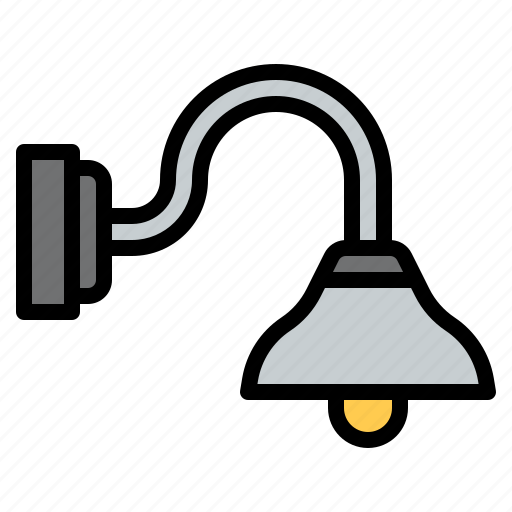 Wall, light, bulb, electricity, illumination, lighting, lamp icon - Download on Iconfinder